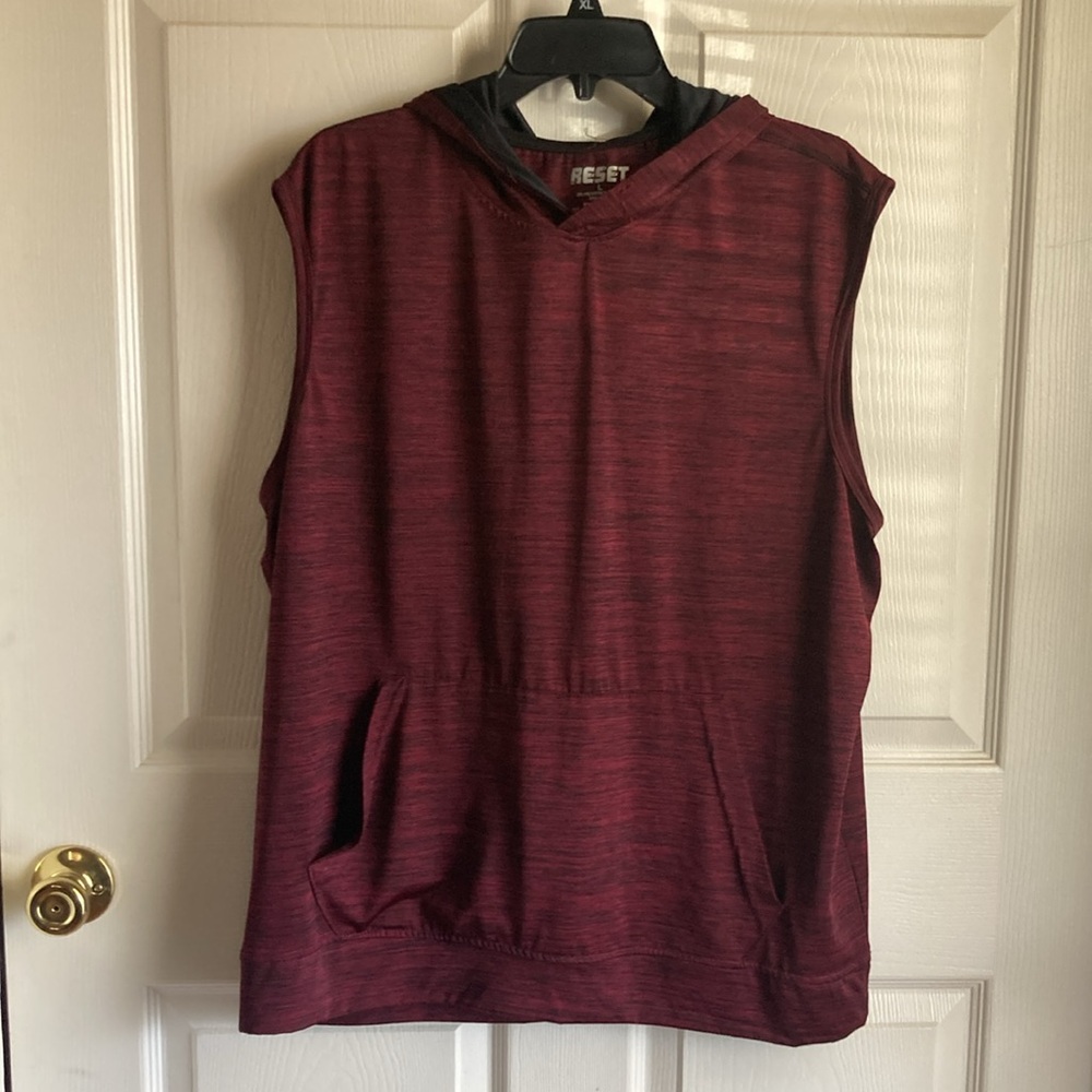 Reset Dri-Fit Muscle Hooded Gym Tank Tops for Men